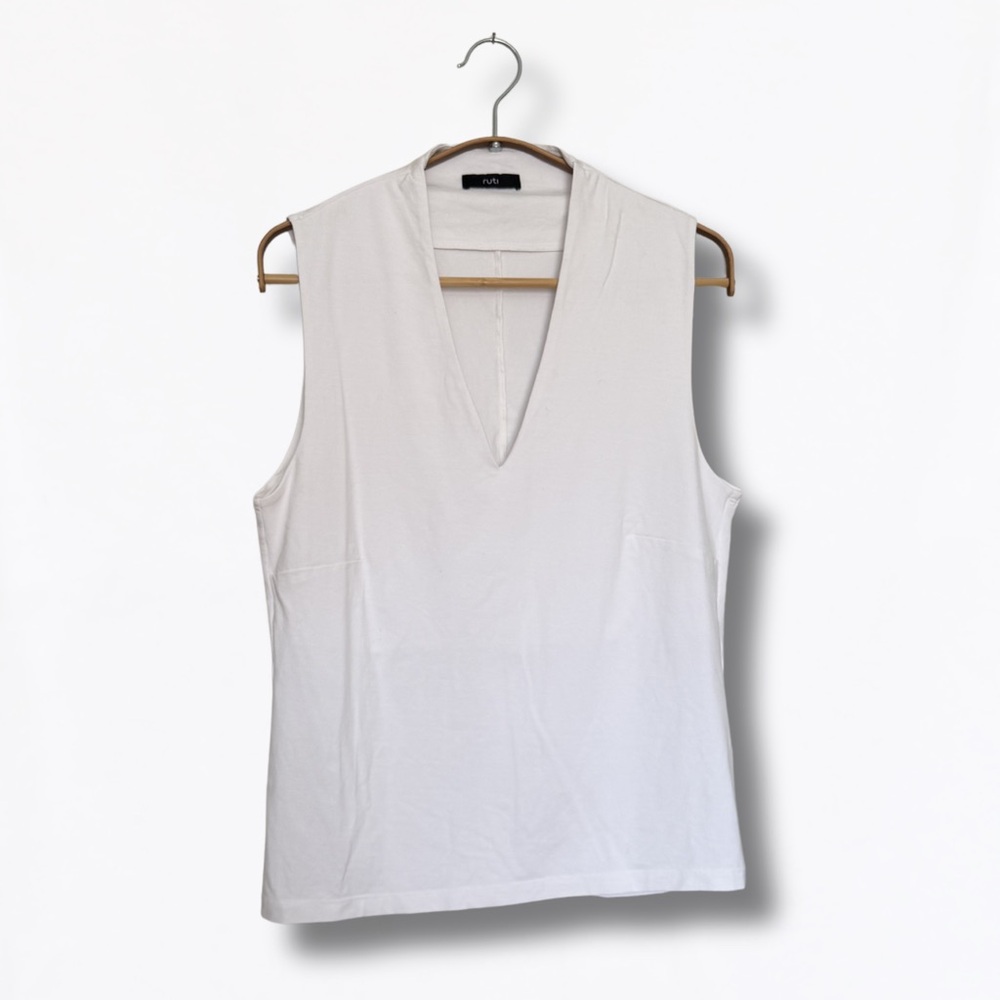 white Ruti sleeveless top | 12